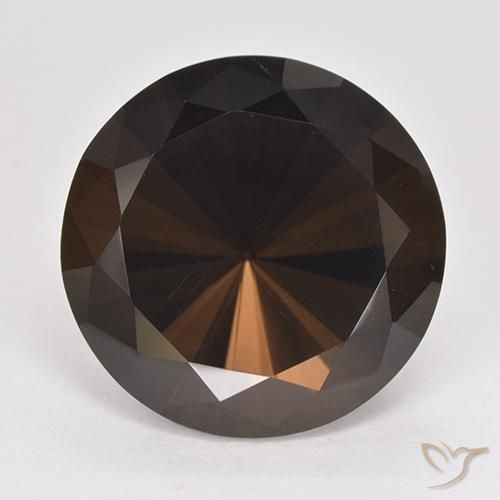 Quartz fumé Brun caryer naturelle Tour, 15.17 ct, VVS-VS