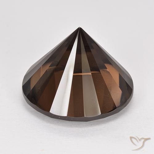 Quartz fumé Brun caryer naturelle Tour, 15.17 ct, VVS-VS