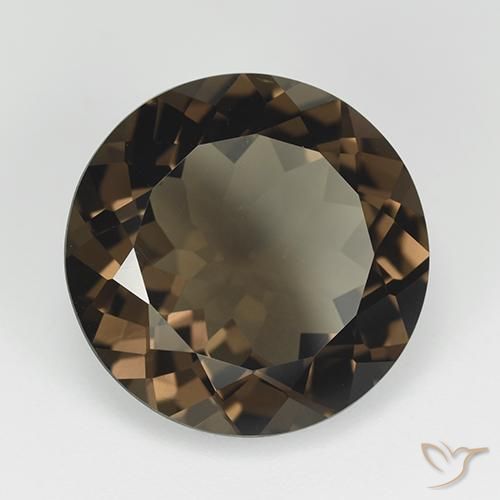 Quartz fumé Brun moyen naturelle Tour, 11.40 ct, VVS