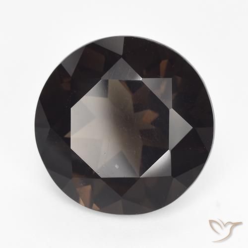 Quartz fumé Brun moyen naturelle Tour, 13.52 ct, VVS-VS