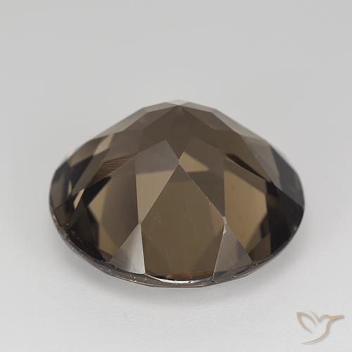 Quartz fumé Brun moyen-foncé naturelle Tour, 12.79 ct, VVS-VS