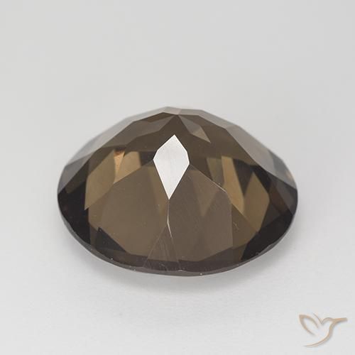 Quartz fumé Brun moyen-foncé naturelle Tour, 8.91 ct, VVS-VS