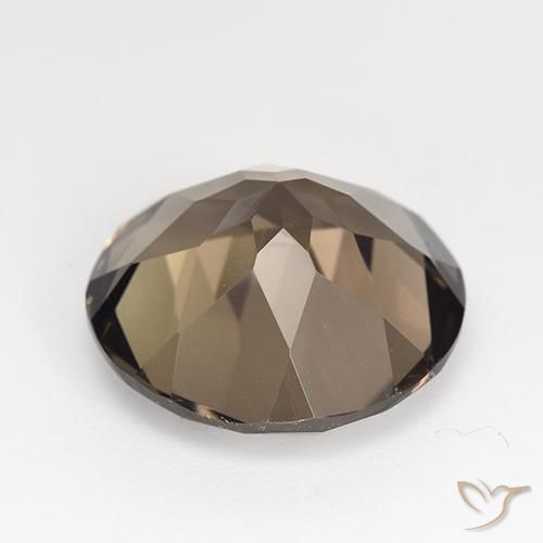 Quartz fumé Marron noyer naturelle Tour, 11.84 ct, VVS-VS