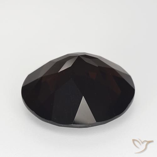 Quartz fumé Marron foncé naturelle Tour, 12.25 ct, VVS-VS
