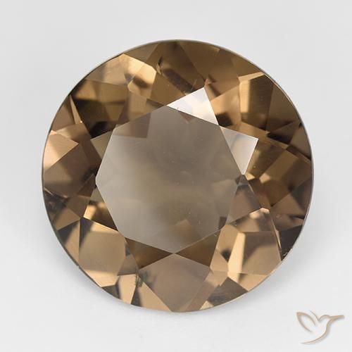 Quartz fumé Brun pain d'épices naturelle Tour, 13.68 ct, VVS-VS