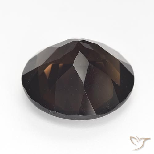 Quartz fumé Brun chocolat naturelle Tour, 13.90 ct, VVS-VS
