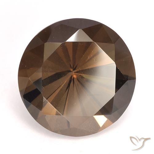 Quartz fumé Brun moyen naturelle Tour, 9.01 ct, VVS