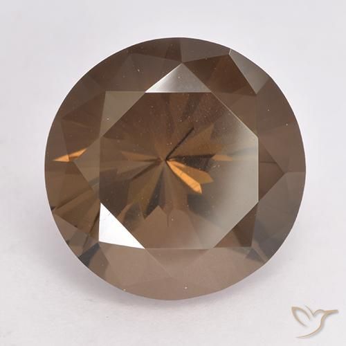 Quartz fumé Brun moyen naturelle Tour, 8.11 ct, VVS