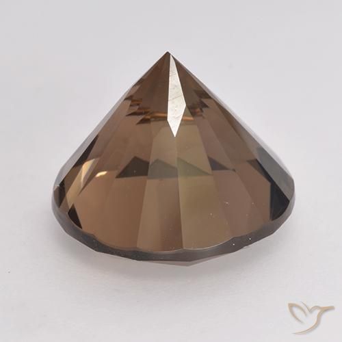 Quartz fumé Brun moyen naturelle Tour, 8.11 ct, VVS