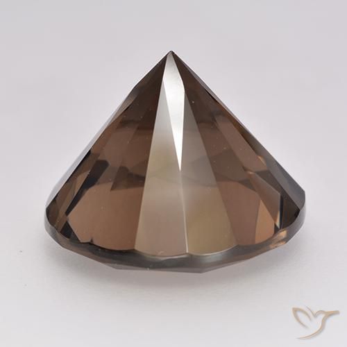 Quartz fumé Brun moyen naturelle Tour, 10.64 ct, VVS-VS
