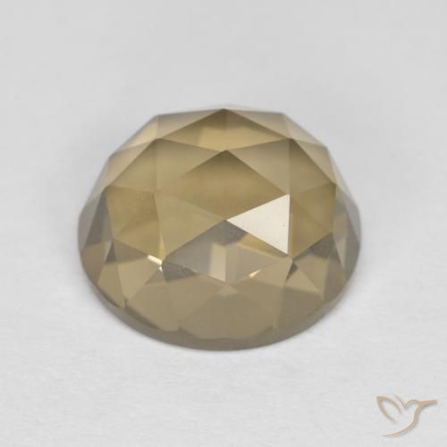 4.97ct Naturel Brun moka Quartz fumé, ovale, VVS-VS