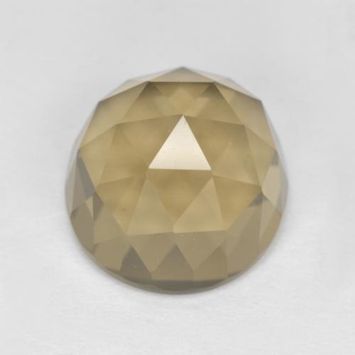 Quartz fumé Brun moyen naturelle Coupe ovale, 4.88 ct, VS