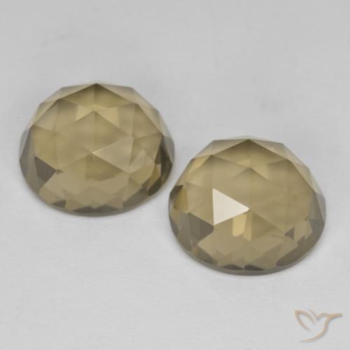 Shop natural 9.77ct Brun moka Quartz fumé gems, ovale, from Brésil at GemSelect. In stock, global shipping!