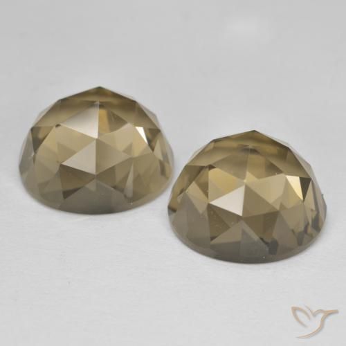 Shop natural 9.77ct Brun moka Quartz fumé gems, ovale, from Brésil at GemSelect. In stock, global shipping!