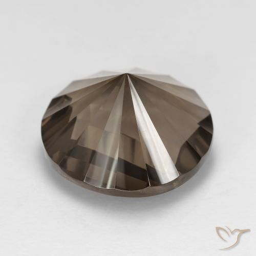 Quartz fumé Brun caryer naturelle Tour, 7.75 ct, VS