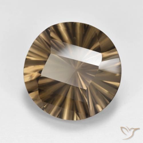 Quartz fumé Brun moyen-léger naturelle Tour, 7.77 ct, VVS-VS