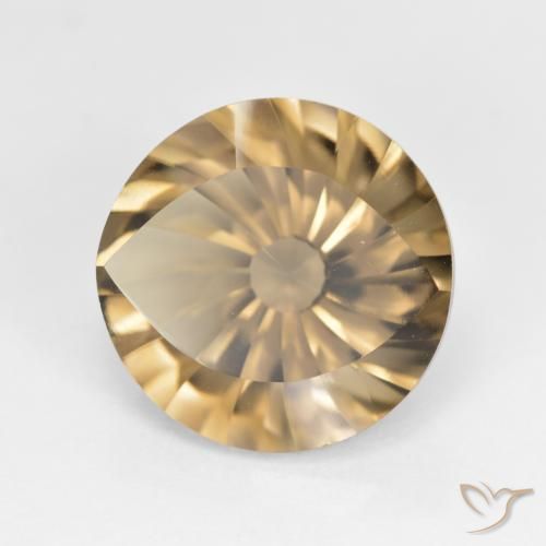 Quartz fumé Brun moyen-léger naturelle Tour, 5.43 ct, VVS