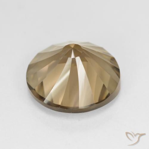 Quartz fumé Brun moyen-léger naturelle Tour, 5.43 ct, VVS