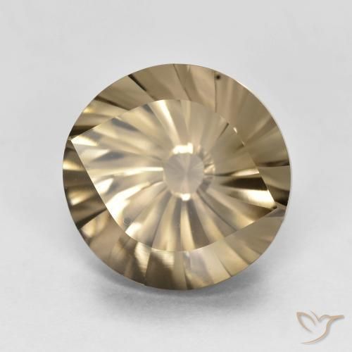 Quartz fumé Brun moyen-léger naturelle Tour, 5.32 ct, VVS
