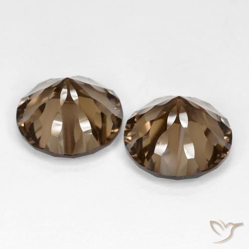 Shop natural 10.94ct Brun caryer Quartz fumé gems, Tour, from Brésil at GemSelect. In stock, global shipping!