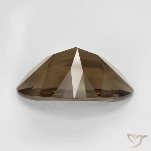 Quartz fumé Marron chaud naturelle Marquise, 9.76 ct, VS