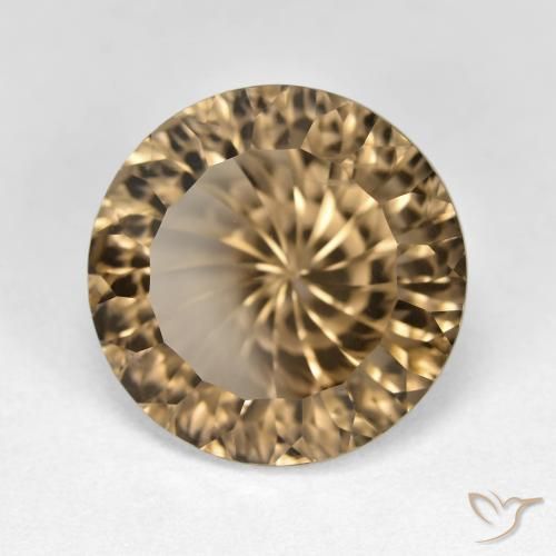 Quartz fumé Brun moyen-léger naturelle Tour, 8.44 ct, VS