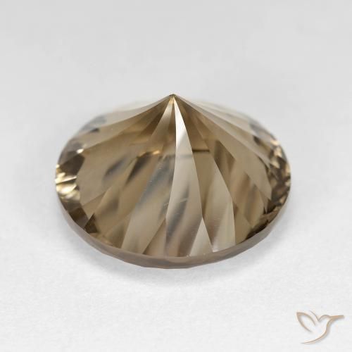 Quartz fumé Brun moyen-léger naturelle Tour, 8.44 ct, VS