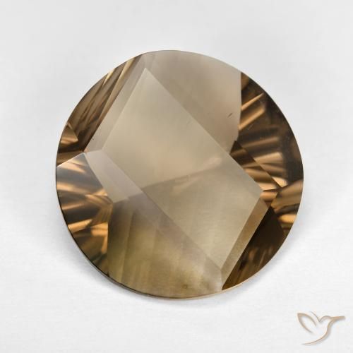 Quartz fumé Marron clair naturelle Tour, 7.93 ct, VS