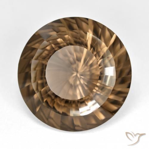 Quartz fumé Brun moyen naturelle Tour, 15.46 ct, VVS-VS