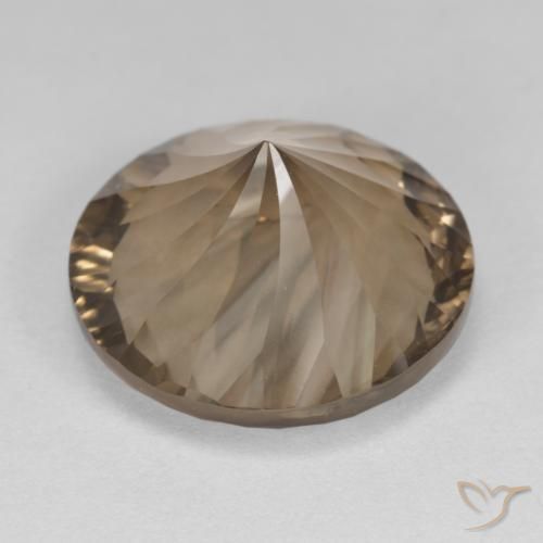 Quartz fumé Brun moyen-léger naturelle Tour, 7.92 ct, VVS-VS