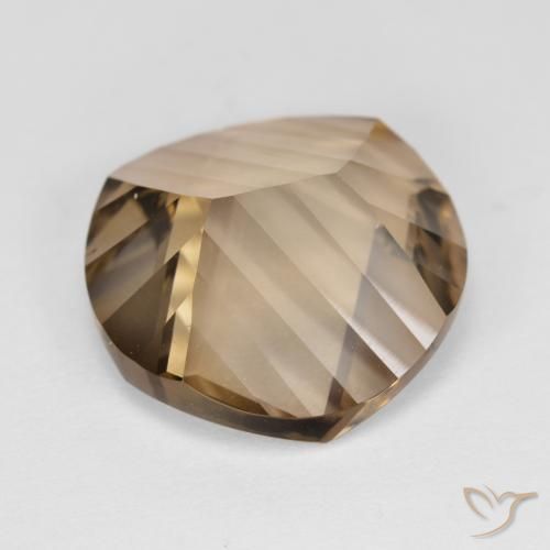 Quartz fumé Marron chaud naturelle Tour, 9.26 ct, VVS-VS