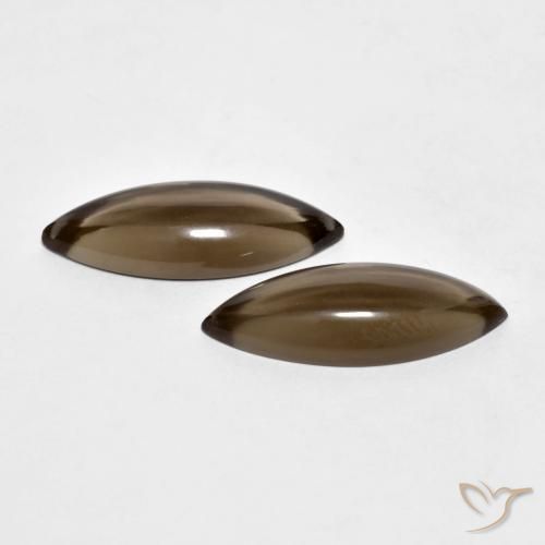 Shop natural 11.08ct Brun caryer Quartz fumé gems, Marquise, from Brésil at GemSelect. In stock, global shipping!