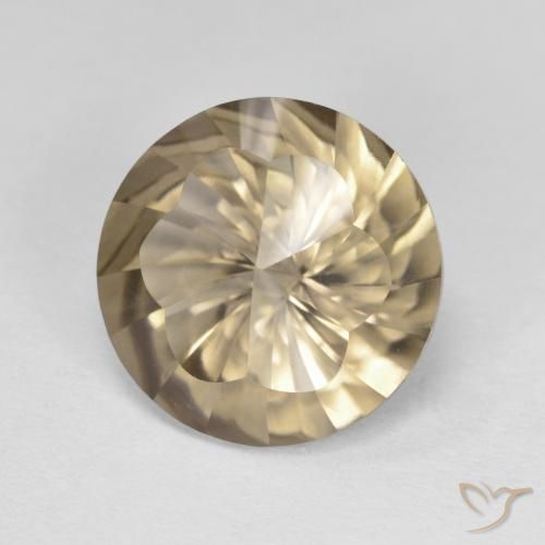 Quartz fumé Marron chaud naturelle Tour, 4.72 ct, VS
