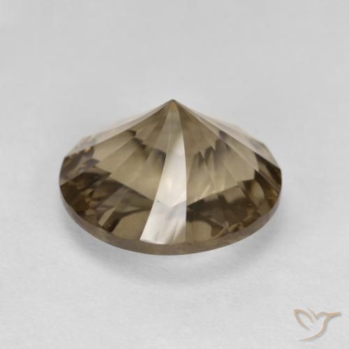 Quartz fumé Marron chaud naturelle Tour, 4.72 ct, VS
