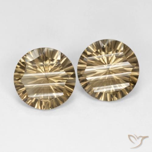 Shop natural 10.22ct Marron chaud Quartz fumé gems, Tour, from Brésil at GemSelect. In stock, global shipping!