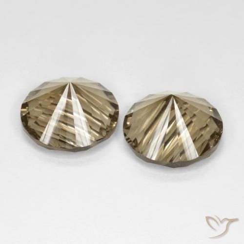 Shop natural 10.22ct Marron chaud Quartz fumé gems, Tour, from Brésil at GemSelect. In stock, global shipping!