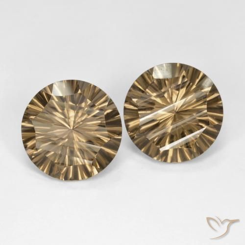 Shop natural 10.25ct Brun moyen-léger Quartz fumé gems, Tour, from Brésil at GemSelect. In stock, global shipping!