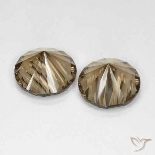 Shop natural 10.25ct Brun moyen-léger Quartz fumé gems, Tour, from Brésil at GemSelect. In stock, global shipping!