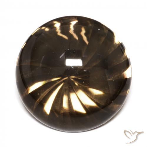Quartz fumé Brun pain d'épices naturelle Tour, 13.07 ct, Transparent