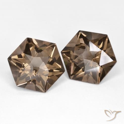 Shop natural 18.61ct Marron clair Quartz fumé gems, Fantaisie, from Brésil at GemSelect. In stock, global shipping!