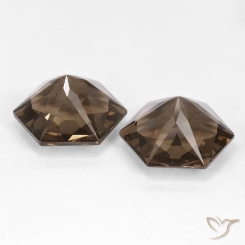 Shop natural 18.61ct Marron clair Quartz fumé gems, Fantaisie, from Brésil at GemSelect. In stock, global shipping!