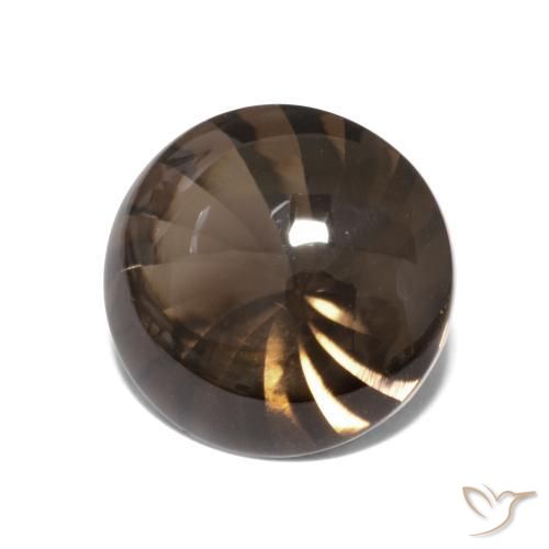 Quartz fumé Brun moyen naturelle Tour, 4.93 ct, Transparent