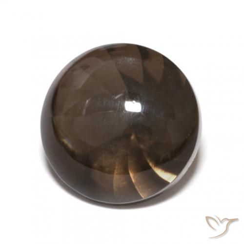 Quartz fumé Marron ambré naturelle Tour, 6.18 ct, Opaque