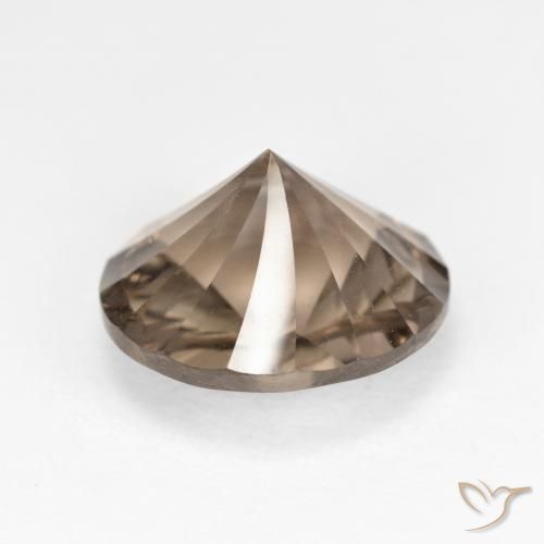 Quartz fumé Brun moyen-léger naturelle Tour, 5.06 ct, VVS