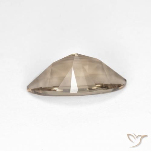 Quartz fumé Moka léger naturelle Marquise, 2.48 ct, VVS