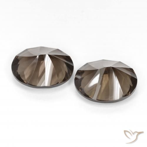 Shop natural 8.10ct Marron chaud Quartz fumé gems, ovale, from Brésil at GemSelect. In stock, global shipping!