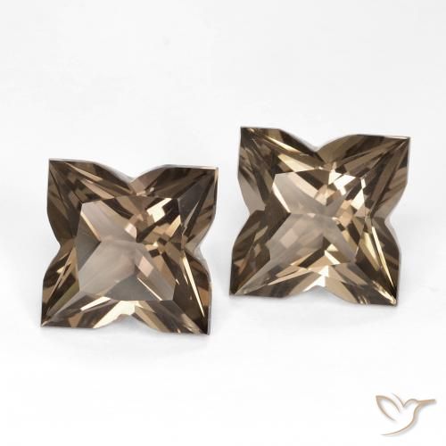 Shop natural 8.63ct Marron clair Quartz fumé gems, Fantaisie, from Brésil at GemSelect. In stock, global shipping!