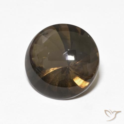Quartz fumé Brun naturelle Tour, 5.21 ct, Transparent
