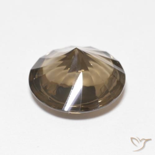 Quartz fumé Brun pain d'épices naturelle Tour, 5.06 ct, Transparent