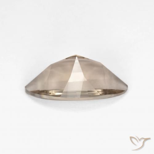 Quartz fumé Marron ambré naturelle Marquise, 2.43 ct, VVS